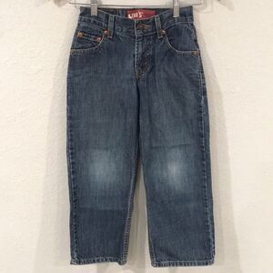 Levi's Boys Sz 8 Relaxed Fit 550 Jeans Straight Leg 100%‎ Cotton